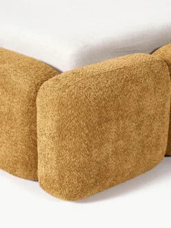 Polsterbett Tayla aus Teddy-Bouclé