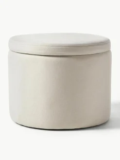 Polsterhocker Alida mit Stauraum