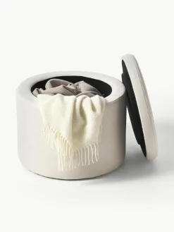 Polsterhocker Alida mit Stauraum