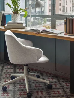 Polster-Schreibtischstuhl Einara, höhenverstellbar