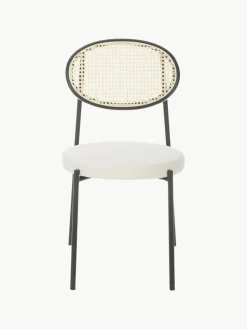 Polsterstühle Remy mit Wiener Geflecht, 2 Stück