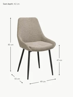 Polsterstühle Sierra, 2 Stück