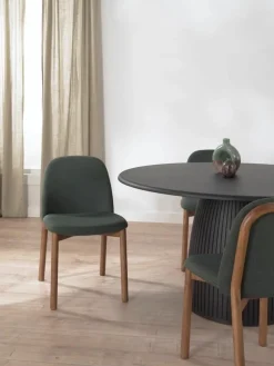 Polsterstuhl Julie aus Eschenholz