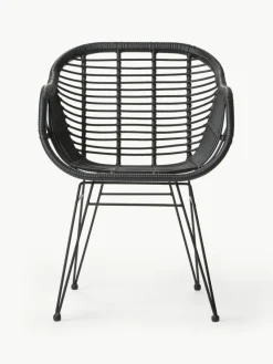 Polyrattan-Armlehnstühle Costa, 2 Stück