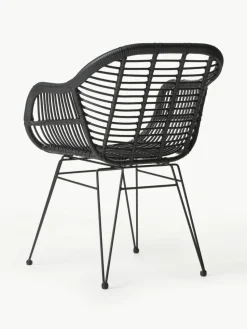 Polyrattan-Armlehnstühle Costa, 2 Stück