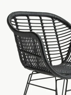 Polyrattan-Armlehnstühle Costa, 2 Stück