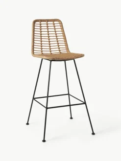 Polyrattan-Barstuhl Costa