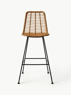 Polyrattan-Barstuhl Costa