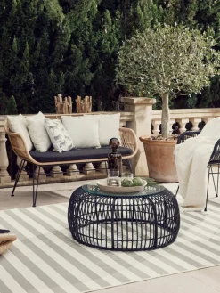 Polyrattan-Sitzbank Costa