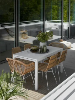 Polyrattan-Stühle Costa, 2 Stück