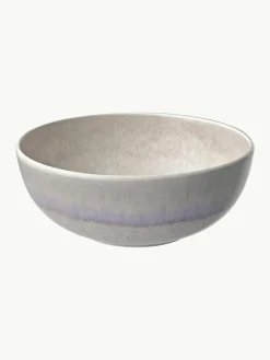 Porzellan-Frühstücks-Set Perlemor Sand, 2 Personen (6-tlg.)