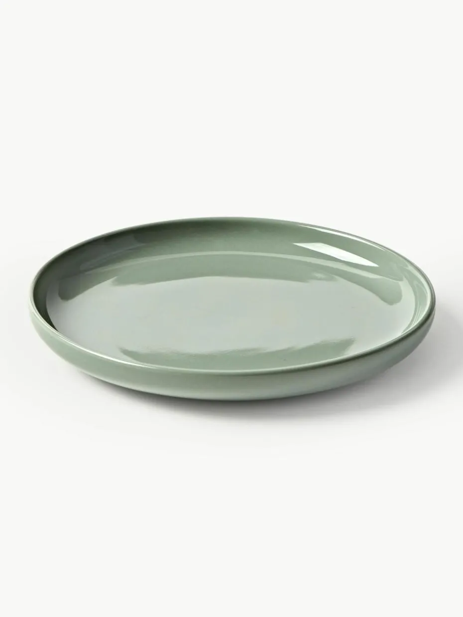 Porzellan-Frühstücksteller Nessa, 4 Stück