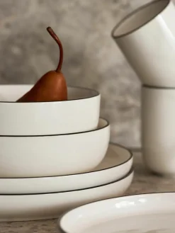 Porzellan-Geschirr-Set Facile, 6 Personen (30-tlg.)