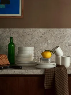 Porzellan-Geschirr-Set Facile, 6 Personen (30-tlg.)