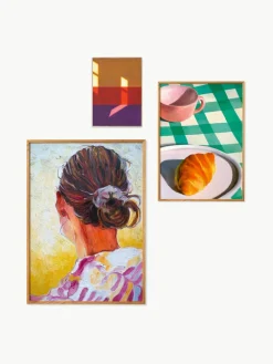 Poster Artwall no. 26 mit Rahmen, 3er-Set