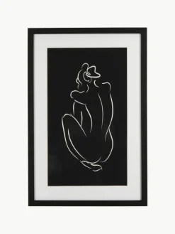 Poster Refined mit Holz-Rahmen