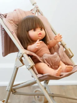 Puppenwagen Cherry Blush mit Gurt und Tragetasche