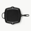 Quadratische Grillpfanne Signature Collection aus Gusseisen mit Rillenstruktur