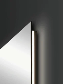 Rahmenloser Wandspiegel Galaxy mit LED-Beleuchtung, in verschiedenen Größen