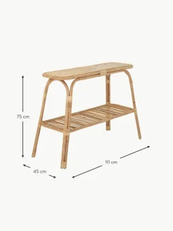 Rattan-Konsole Thenna