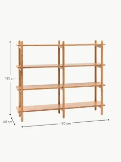 Regal Cannes aus Akazienholz