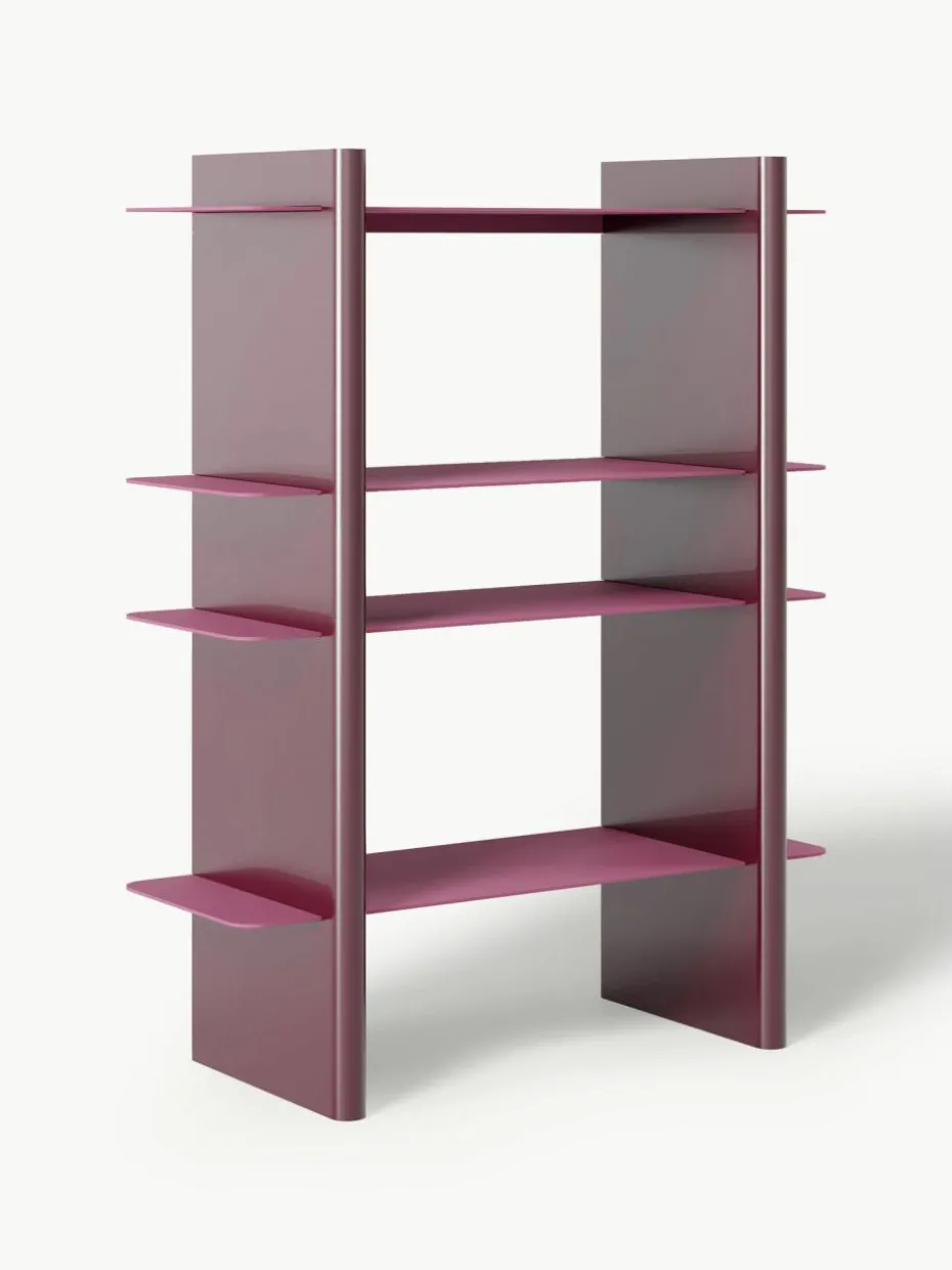 Regal Rami mit Metall-Elementen