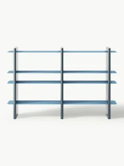 Regal Rami mit Metall-Elementen