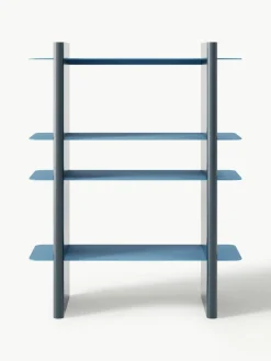 Regal Rami mit Metall-Elementen