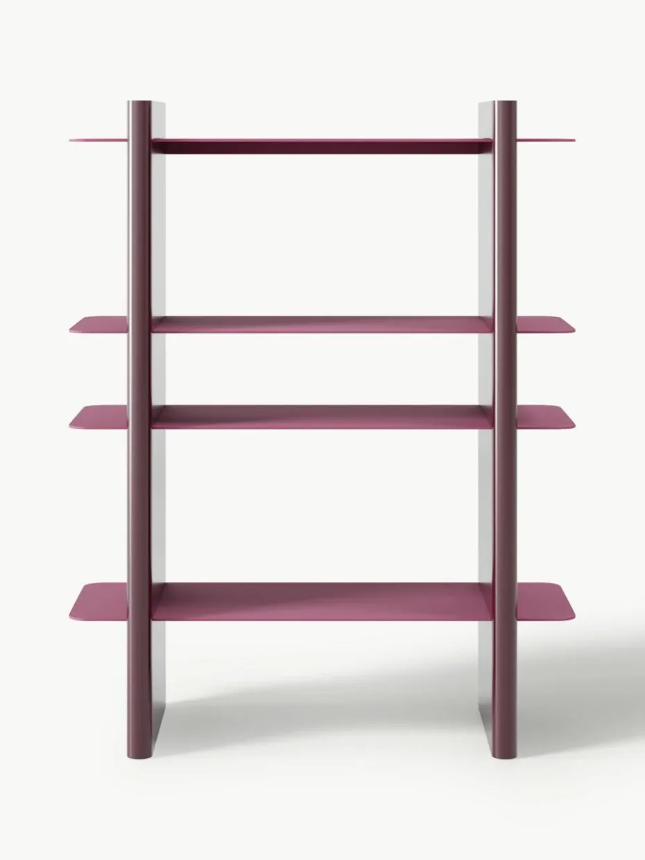 Regal Rami mit Metall-Elementen