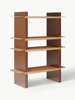 Regal Rami mit Metall-Elementen