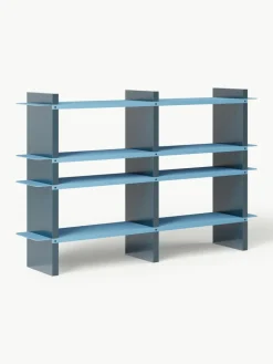 Regal Rami mit Metall-Elementen