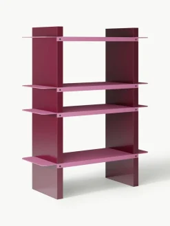 Regal Rami mit Metall-Elementen