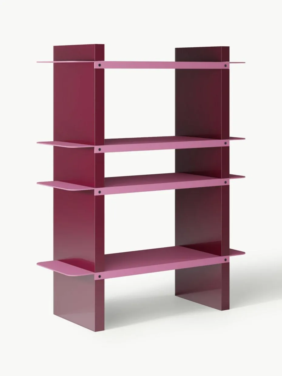 Regal Rami mit Metall-Elementen