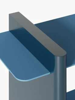 Regal Rami mit Metall-Elementen