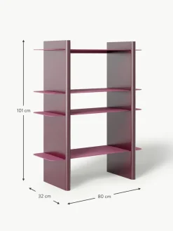 Regal Rami mit Metall-Elementen