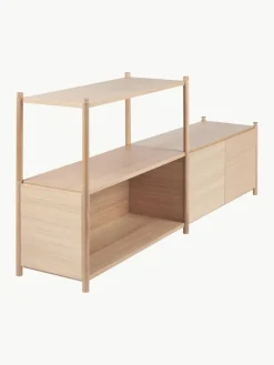 Regal Sceene aus Eichenholz