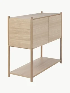 Regal Sceene aus Eichenholz