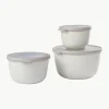Runde Aufbewahrungsschüssel Cirqula, 3er-Set