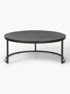 Runde Couchtische Andrew aus Mangoholz, 2er-Set