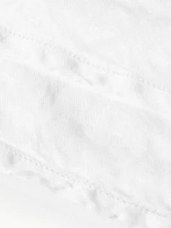 Runde Leinen-Tischdecke Larissa mit Hohlsaum