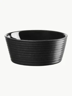 Runde Porzellan-Auflaufformen Miniu, 4 Stück