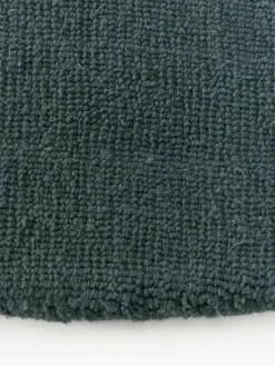 Runder Baumwollteppich Lora, handgewebt