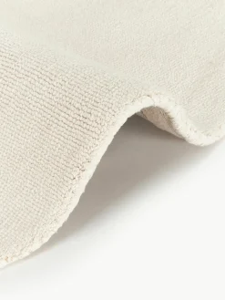 Runder Baumwollteppich Lora, handgewebt