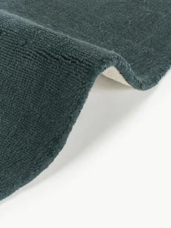 Runder Baumwollteppich Lora, handgewebt