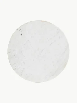 Runder Beistelltisch Albany mit Marmorplatte