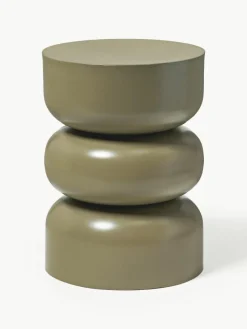 Runder Beistelltisch Alma aus Metall