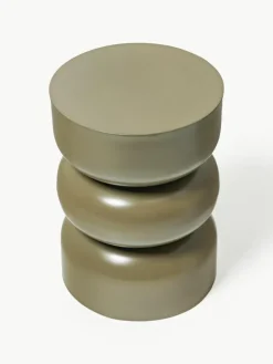 Runder Beistelltisch Alma aus Metall