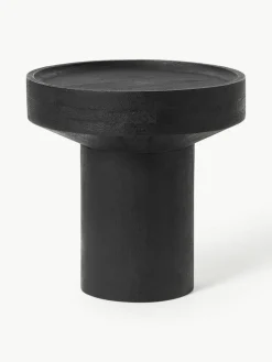 Runder Beistelltisch Benno aus Mangoholz