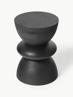 Runder Beistelltisch Benno aus Mangoholz