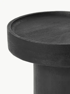 Runder Beistelltisch Benno aus Mangoholz